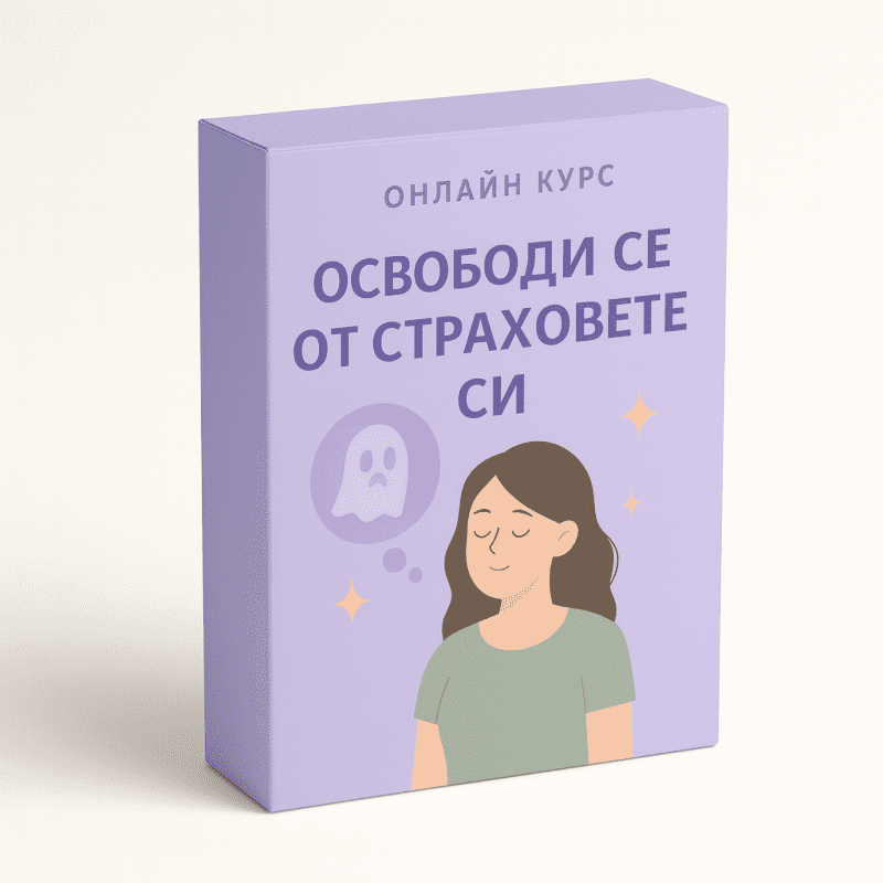 „Онлайн курс Освободи се от страховете си – корица“