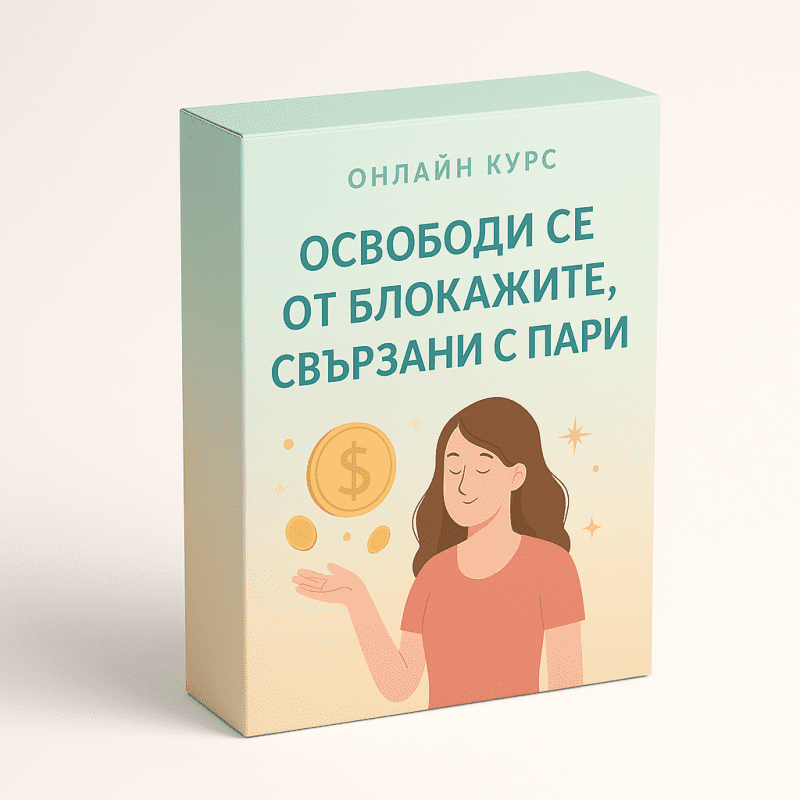он лайн курс освободи се от негативните убеждения за пари корица
