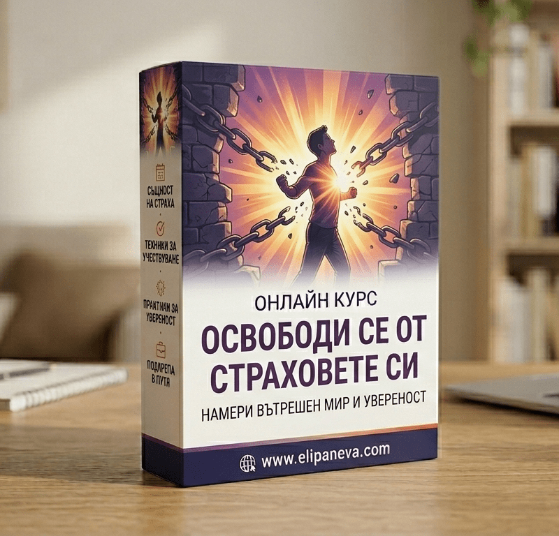 „Онлайн курс Освободи се от страховете си – корица“