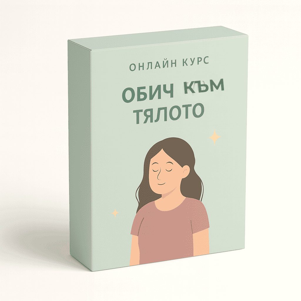 онлайн курс Обич към тялото корица