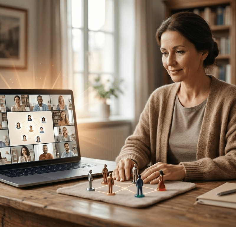 онлайн констелации, метод за пренареждане на родовите енергии