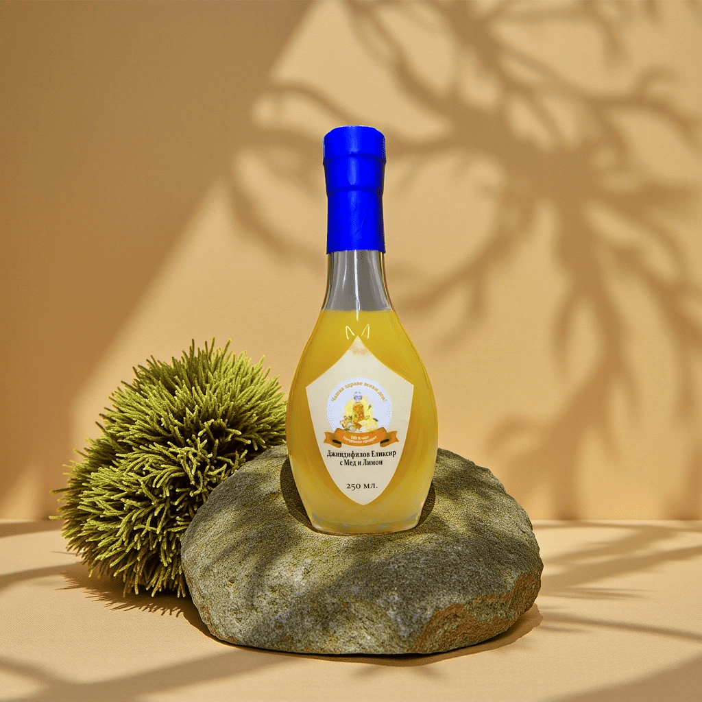 Джинджифилов Еликсир с мед и лимон 250мл