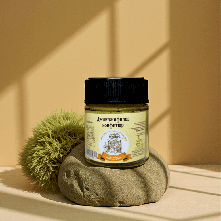 Джинджифилов конфитюр с мед и лимон – 250 г