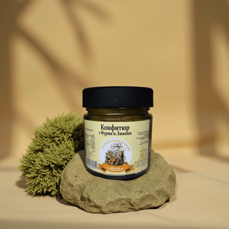 Конфитюр с Фурми и Лимони 250гр